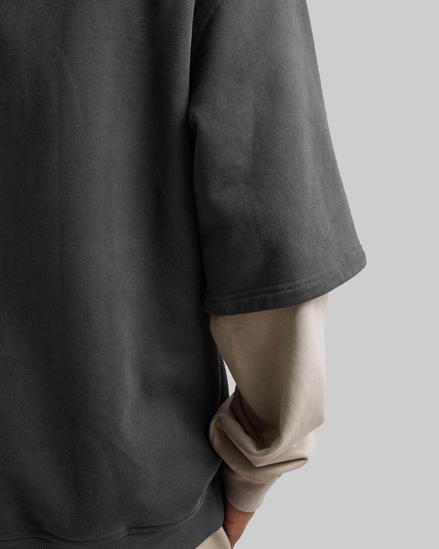 Fake-Two-Piece Hoodie image 4