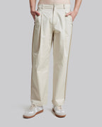 Cotton Pleated Pants image 1