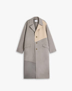 Paneled Cashmere Coat image 0
