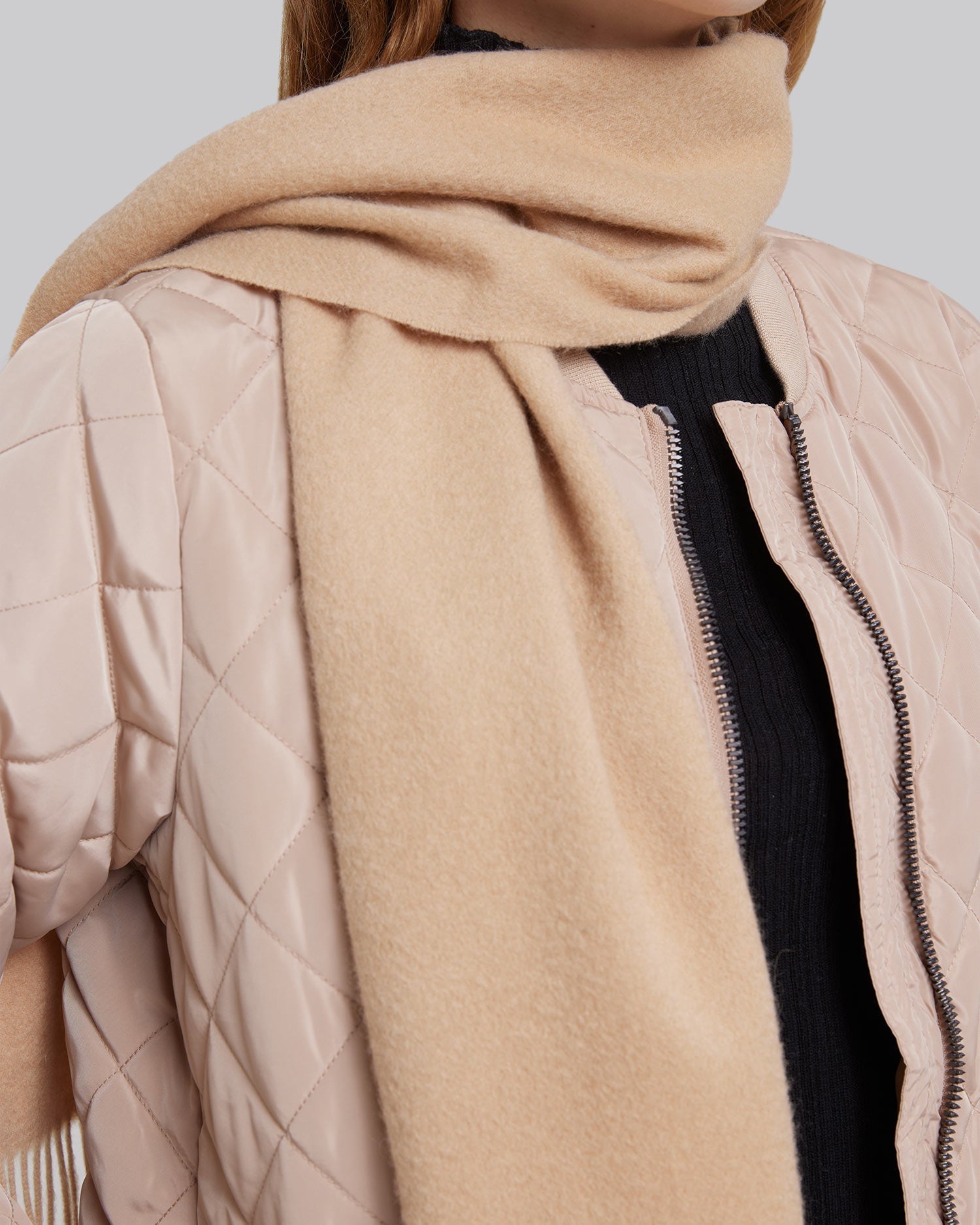Pure Cashmere Plain Scarf image 2