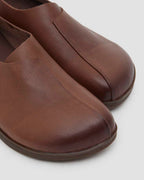 Slip-On Flat Shoes In Leather image 6