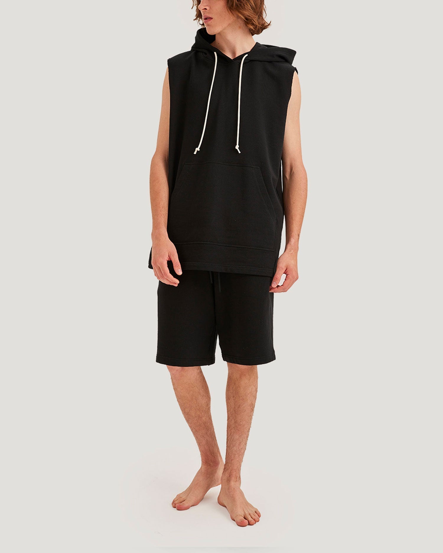 Pure Cotton Sleeveless Hoodie Set image 0