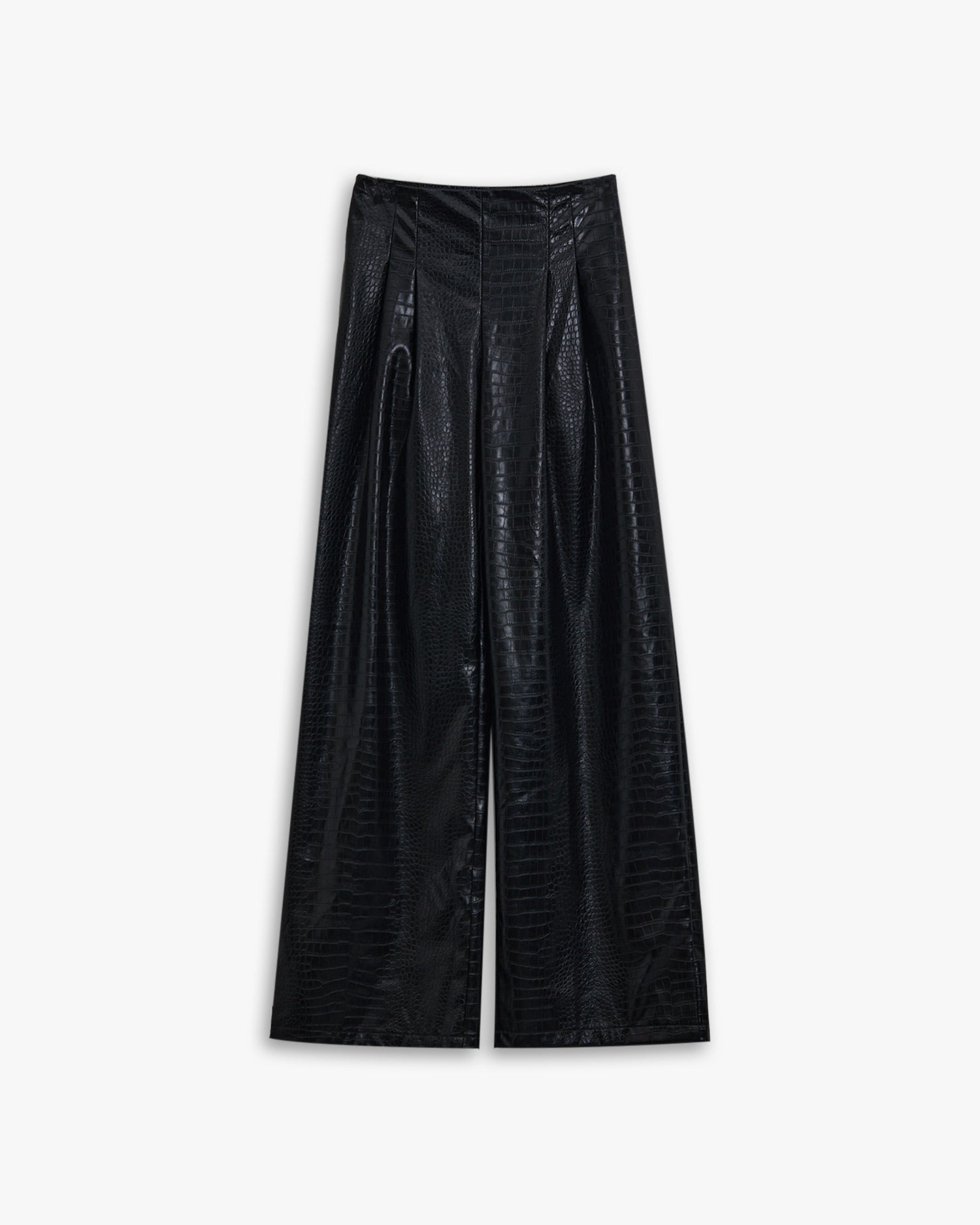 Faux Snake-Leather Pants image 0