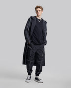 Side Pocket Tapered Pants - Black, M image