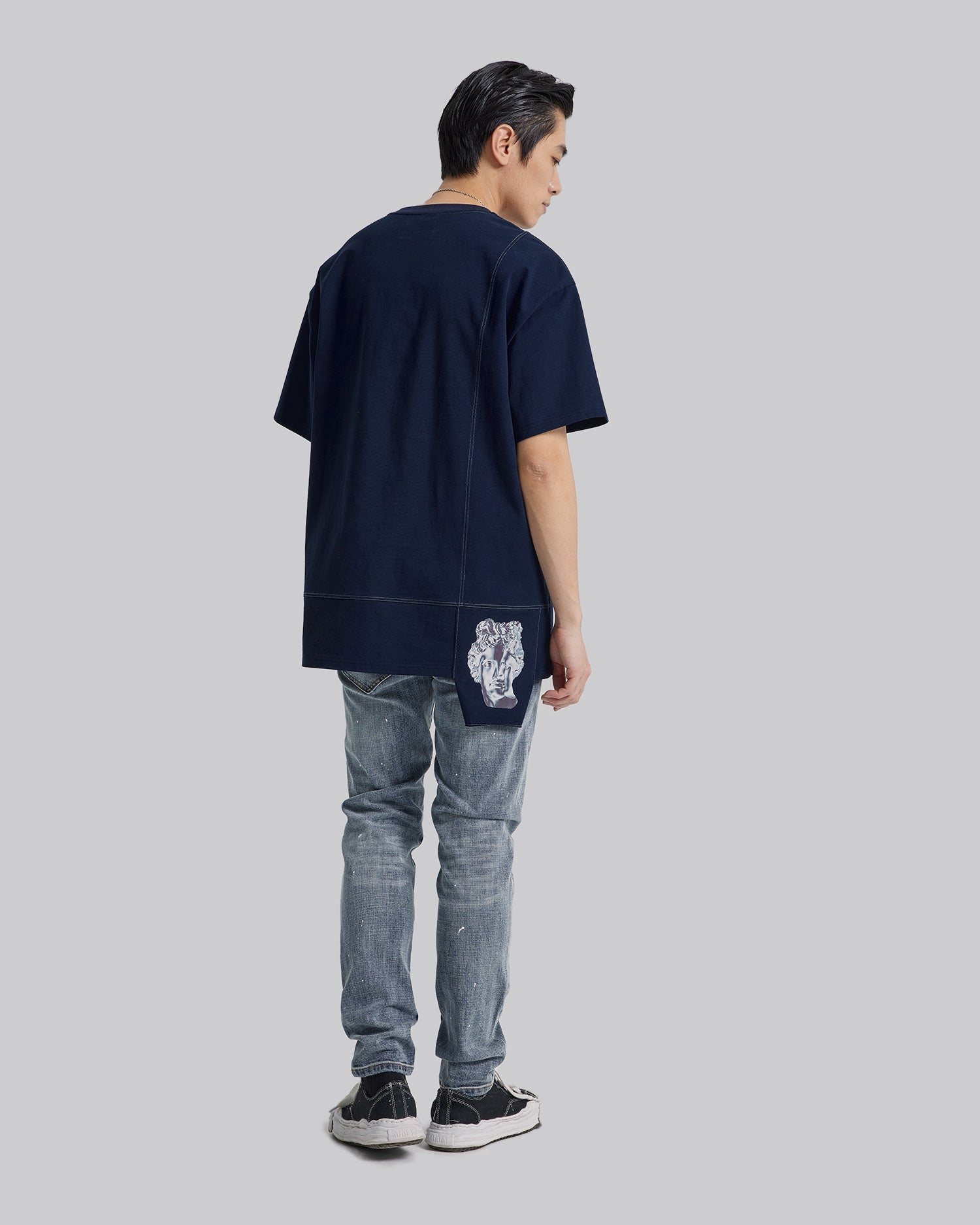 Patchwork-Hem T-Shirt image 4