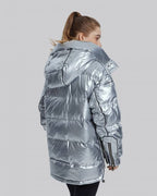 Adjustable Waistline Puffer Jacket image 5