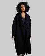 Cashmere Long Wrap Coat image 1