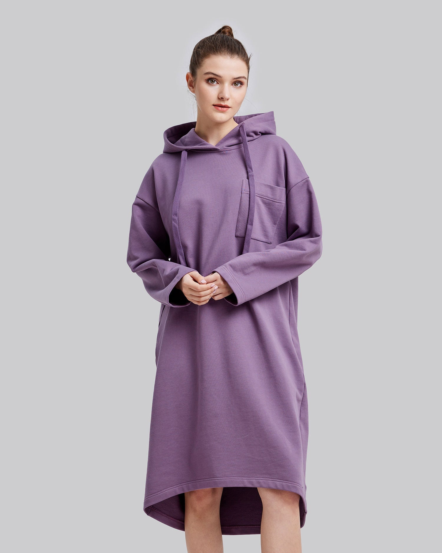 Plain Hoodie Dress image 1