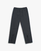 Tapered Pants With Shin Zippers - Dark Grey, S image