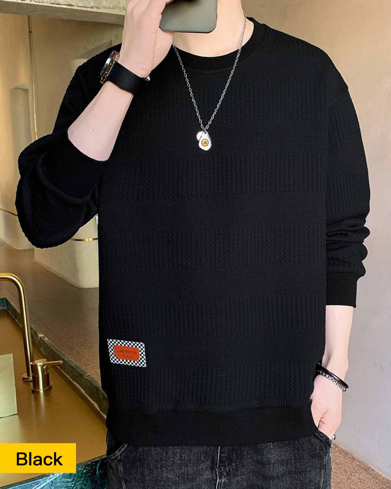 Basic Crewneck Sweatshirt - Jasper, XXXL image