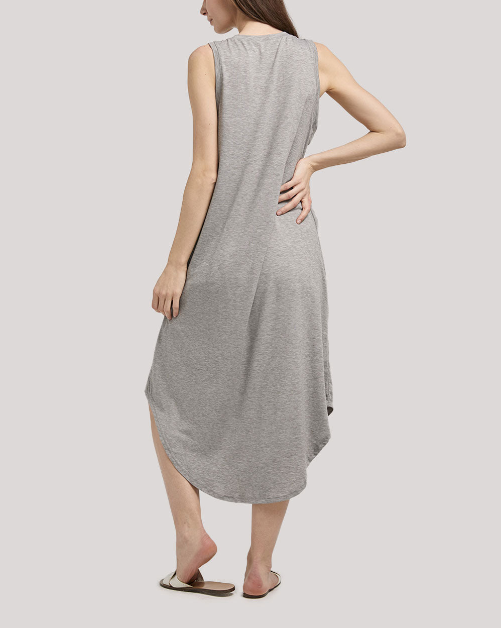 Curved Hem Tank Dress image 3