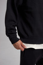Half-Zippered Paneled Hoodie image 4