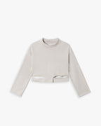 Deconstruct Cropped Sweatshirt image 0