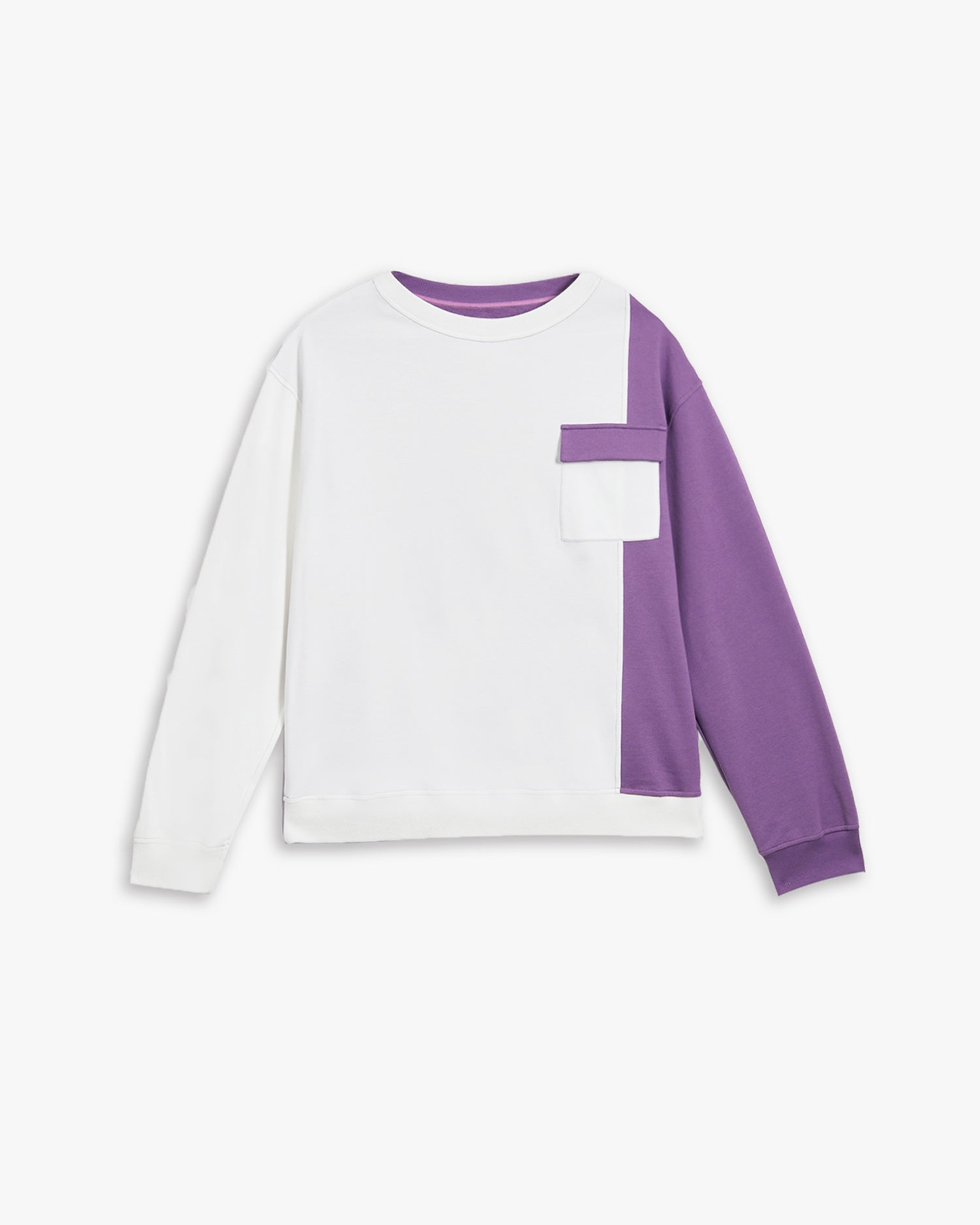 Paneled Duo-Chromatic Sweatshirt image 0