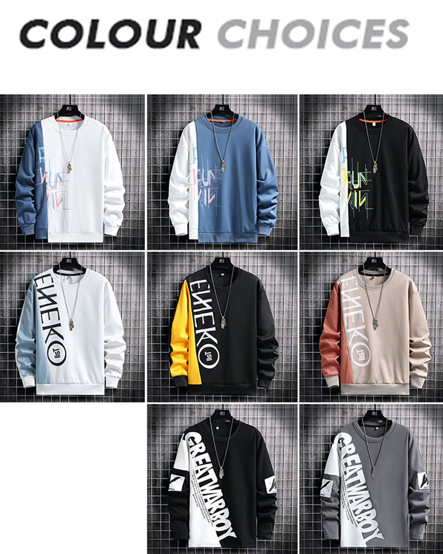 Misplaced Hem Crewneck Sweatshirt image 1