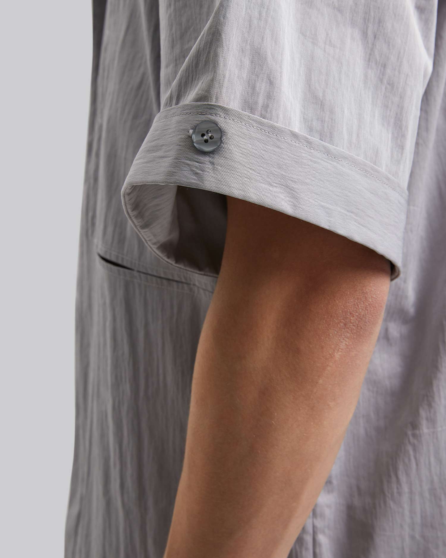 Breathable Nylon Paneled Shirt image 4