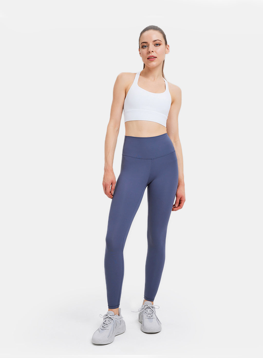 Liberty High-rise Leggings - Pigeon blue, L image