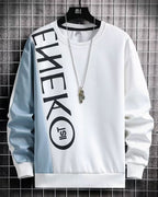 Misplaced Hem Crewneck Sweatshirt - Snow, M image