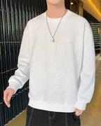 Basic Crewneck Sweatshirt - Fog, XL image