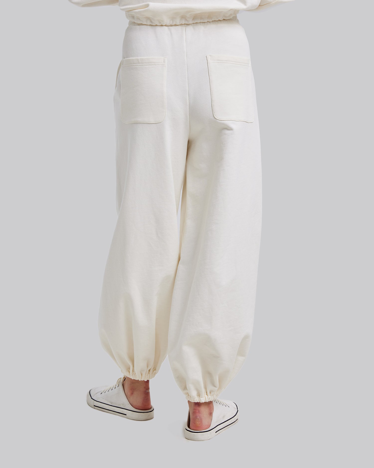 Plain Relaxed Joggers image 4