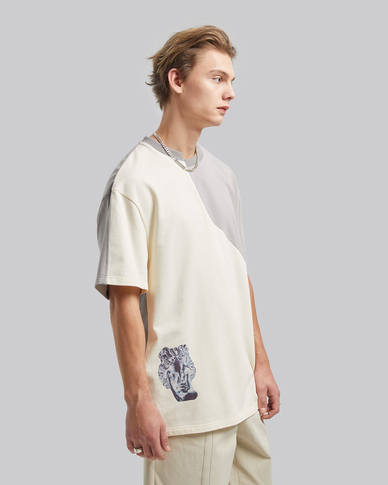 Asymmetric Graphic Tee image 3