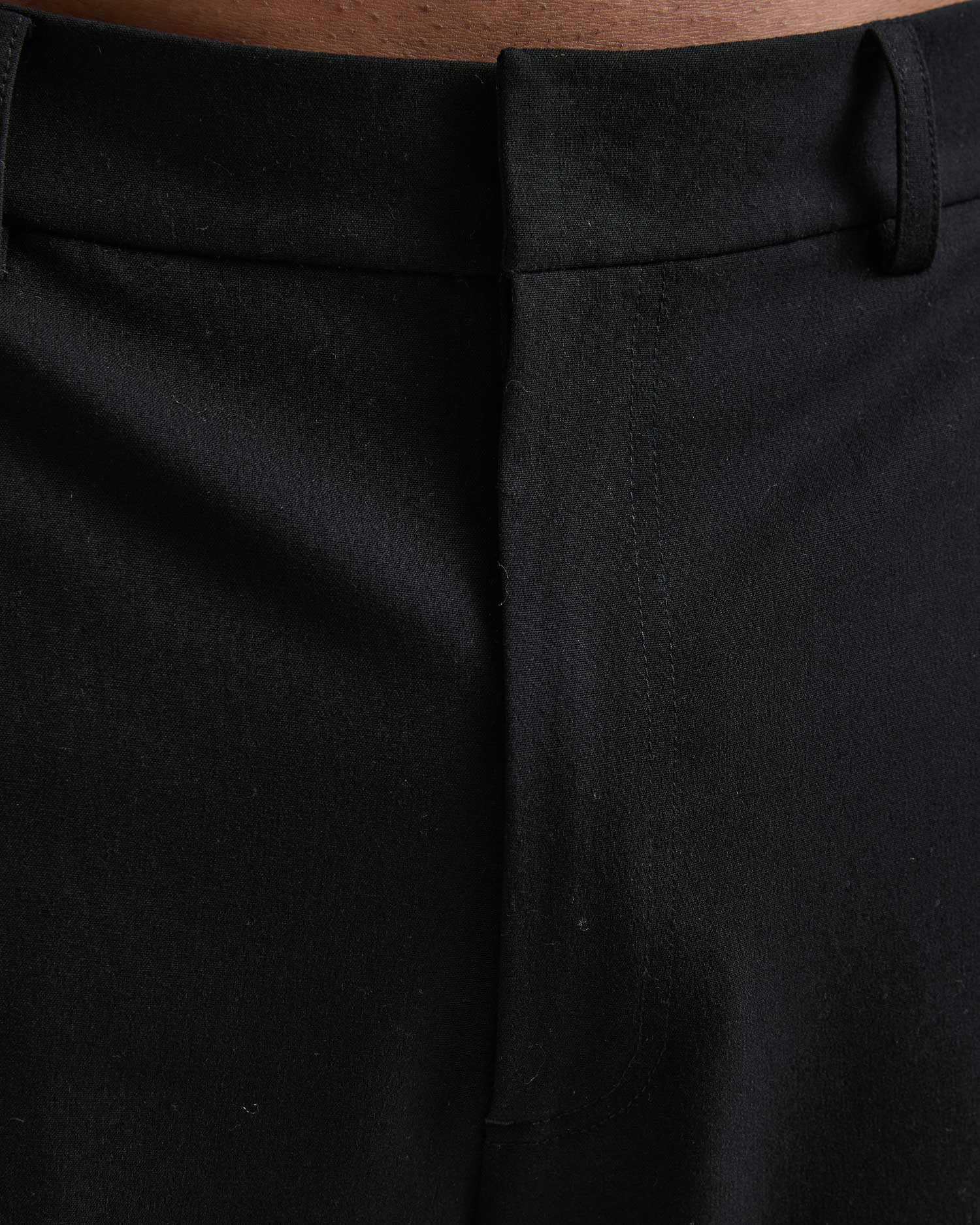 All Black Pants with Splits image 4