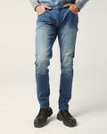 Men's Relaxed Fit Flex Jeans - Blue, XS image