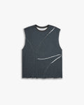 Raw Edge Sleeveless Top image 0