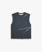 Raw Edge Sleeveless Top image 0