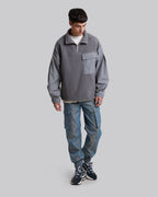 Paneled Fleece Sweatshirt image 2