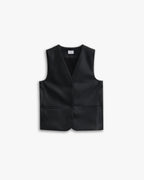 Faux-Leather Vest image 0