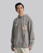 Raw-Edge Patchworks Hoodie image 1