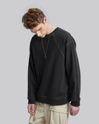 Exposed Paneling Seam Sweatshirt image 3
