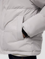 Simple Hooded Puffer Jacket image 4