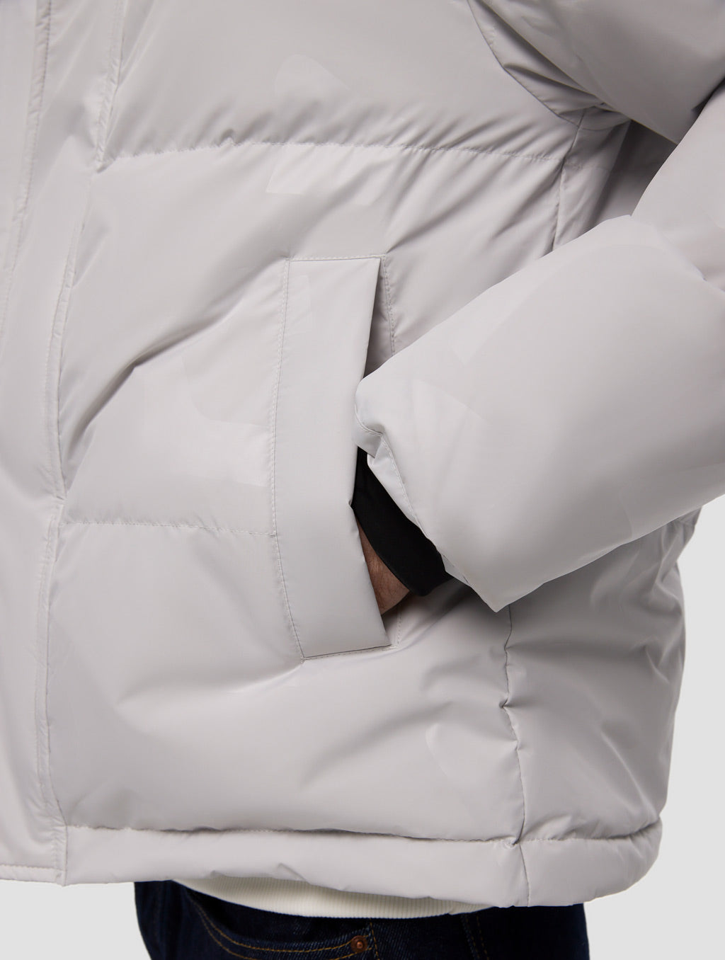 Simple Hooded Puffer Jacket image 4