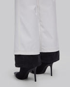 Color Contrast Wide Leg Pants image 5