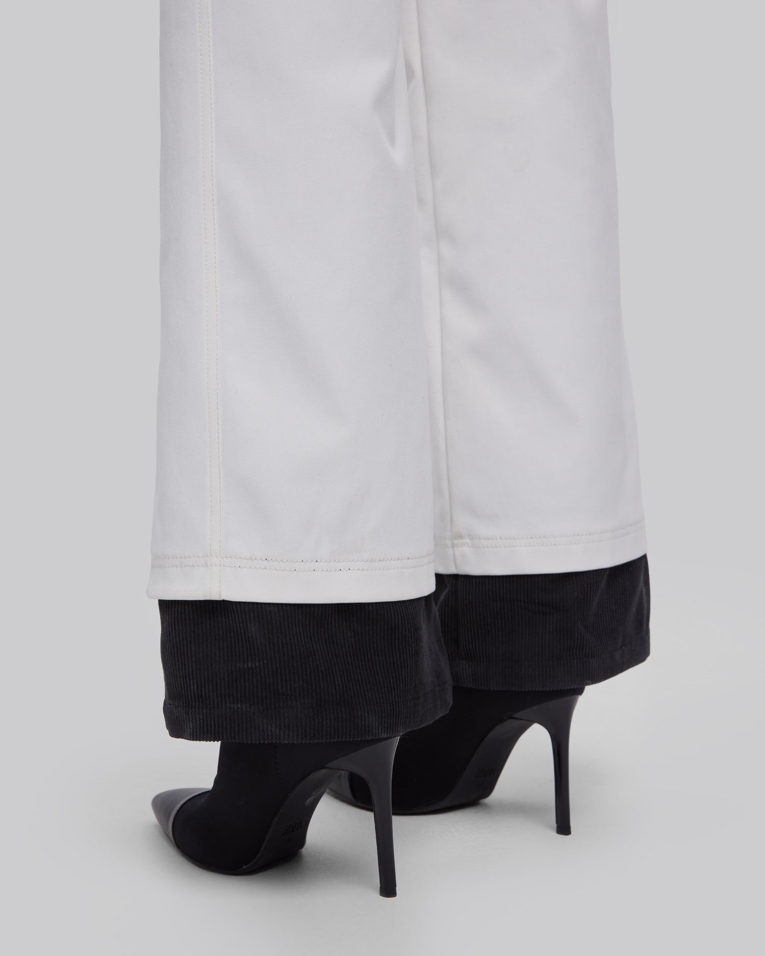 Color Contrast Wide Leg Pants image 5