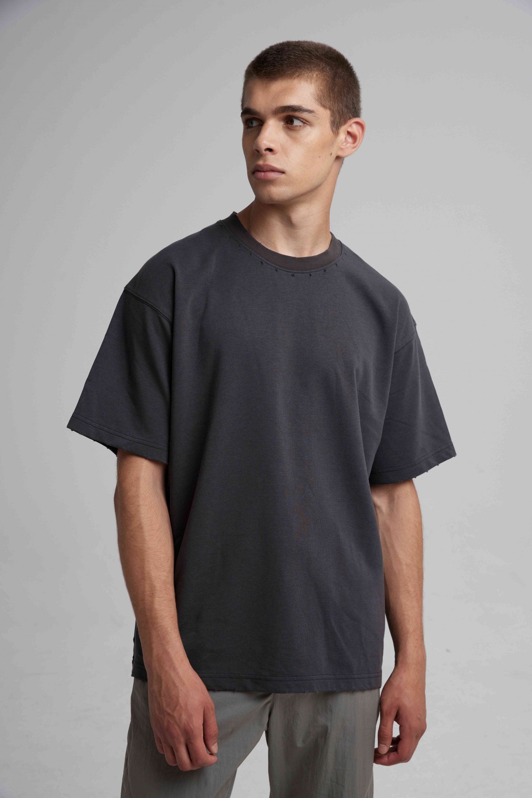 T-Shirt With Collar Details image 1