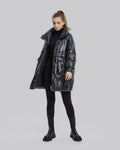 Water-Resistant Puffer Jacket - Black, M image