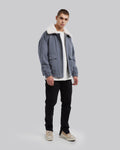 Grey Pocket Wool Jacket image 2