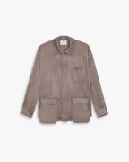Multi-Pocket Suede-Like Jacket image 0