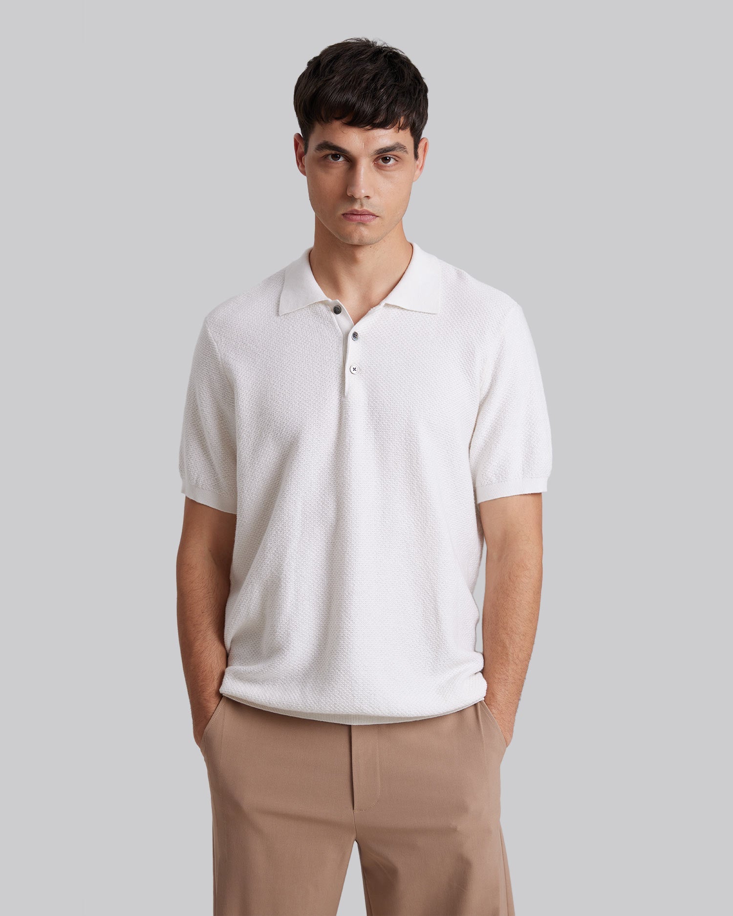 Short-Sleeved Polo Tee image 1