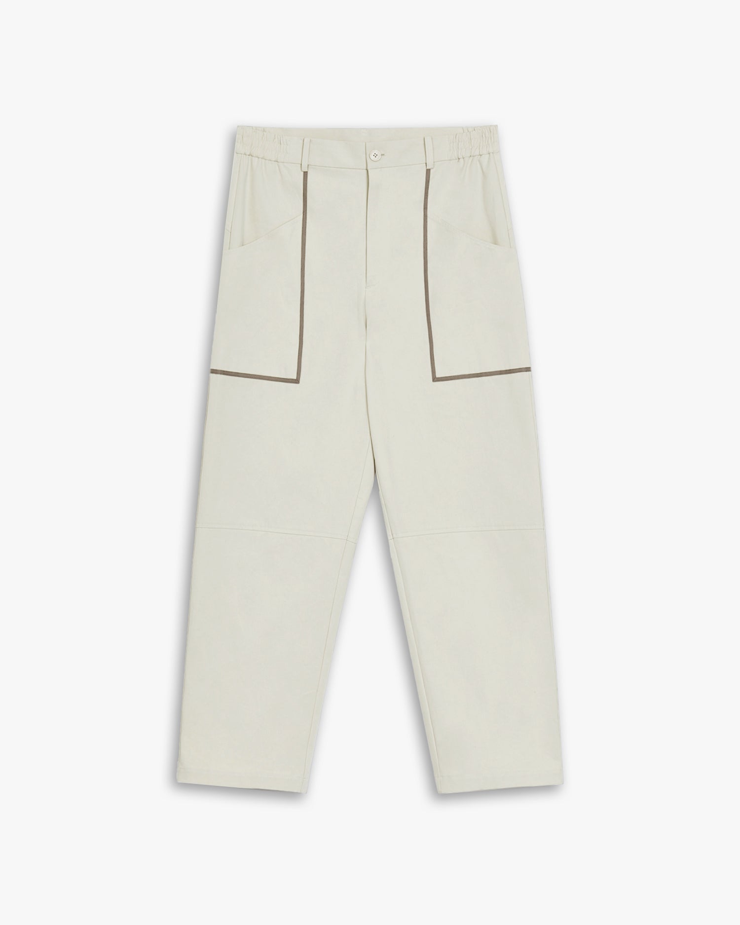 Patch Pocket Cropped Pants image 0