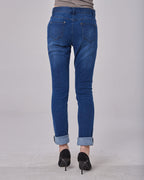 Women's Slim Leg Pull on Jeans image 3