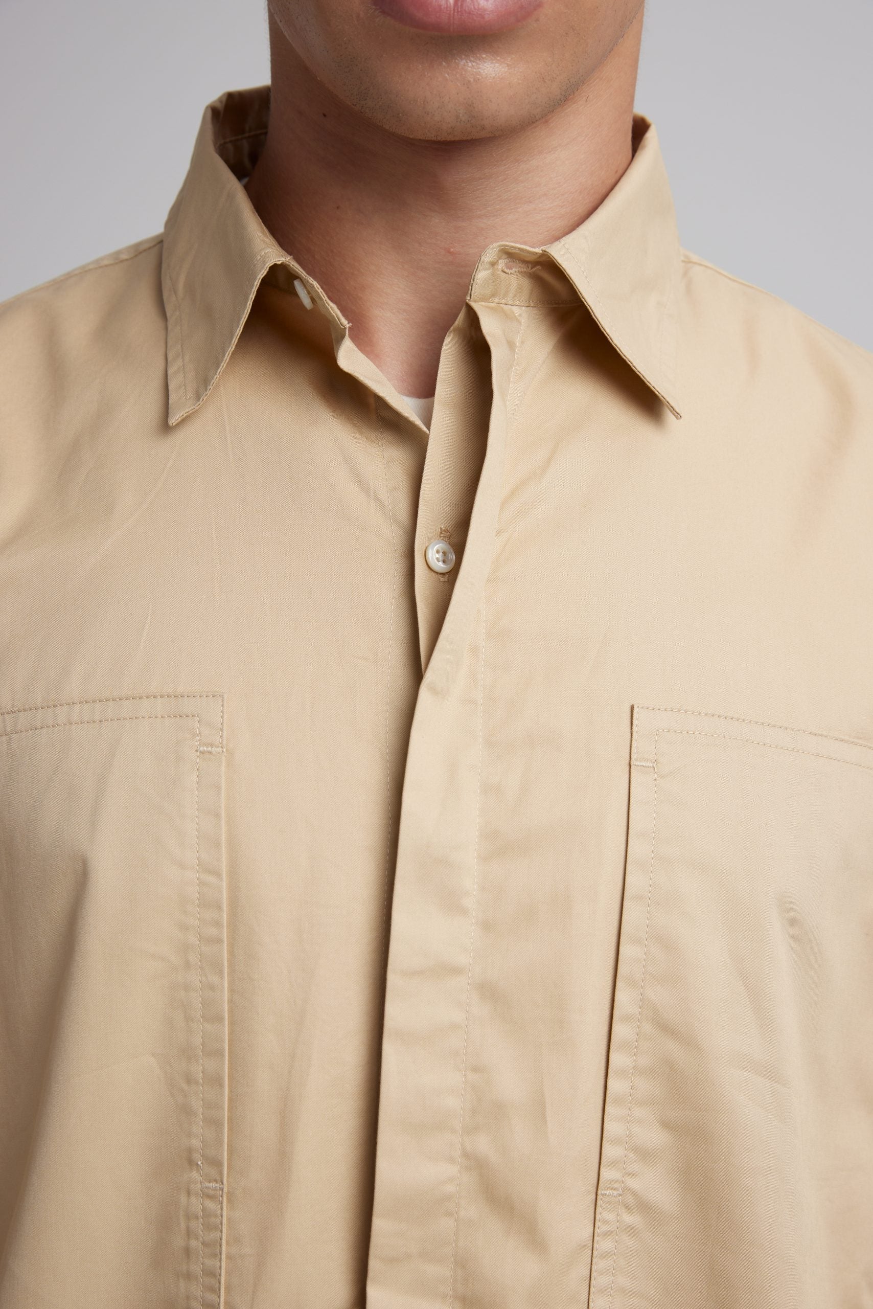 Khaki Overshirt image 3