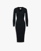 Long Sleeve Fitted Dress image 0