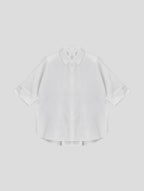 Loose-Fit Classic Short-Sleeve Shirt image 0
