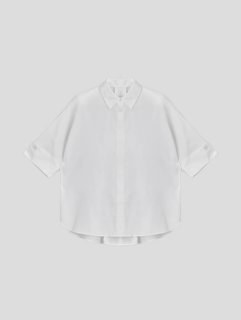 Loose-Fit Classic Short-Sleeve Shirt image 0