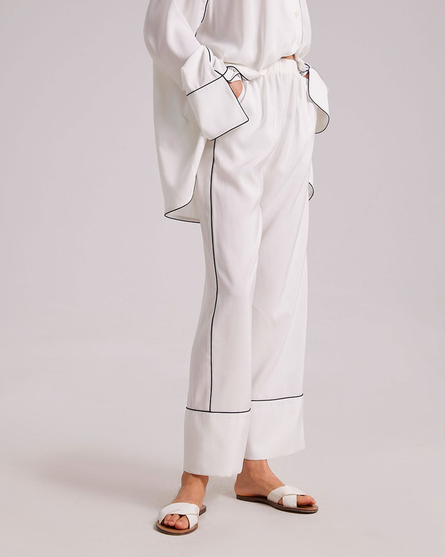 Contrast Trim PJ Bottom image 2