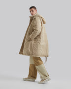 Cinched-Hem Long Puffer Jacket image 3
